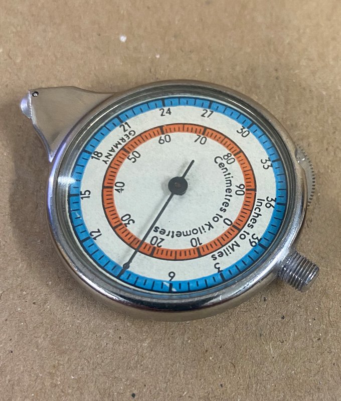 Vintage German Map Opisometer | Blue Box Vintage