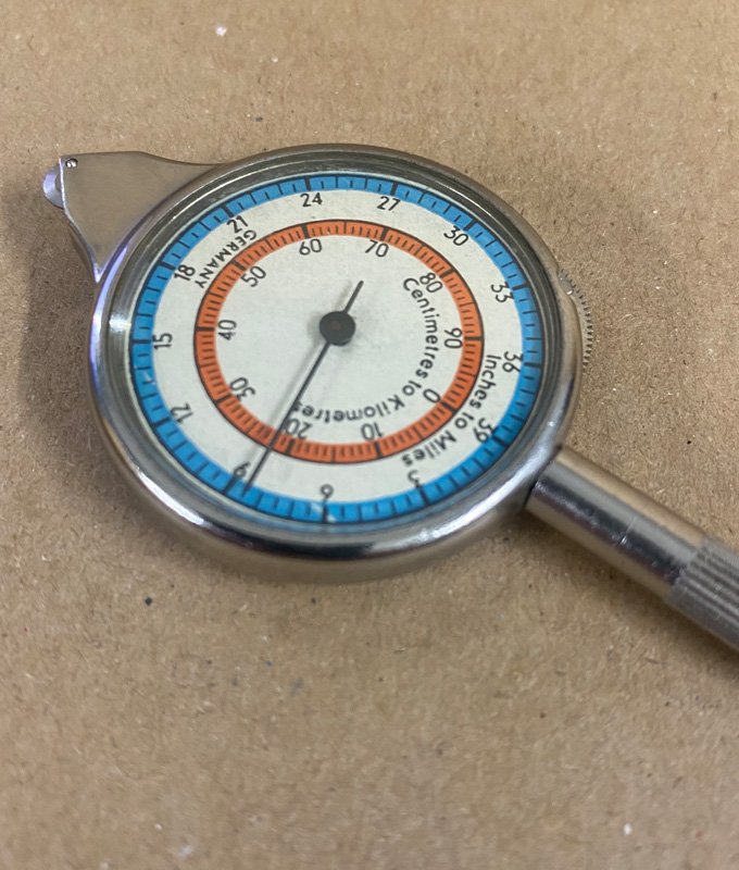 Vintage German Map Opisometer | Blue Box Vintage